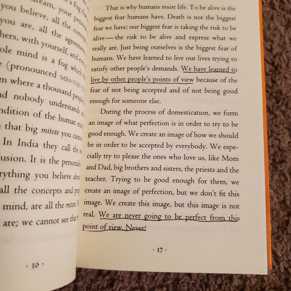 Book Bundle 1952 The Power of Positive Thinking & 1997 The Four Agreements - Picture 5 of 7